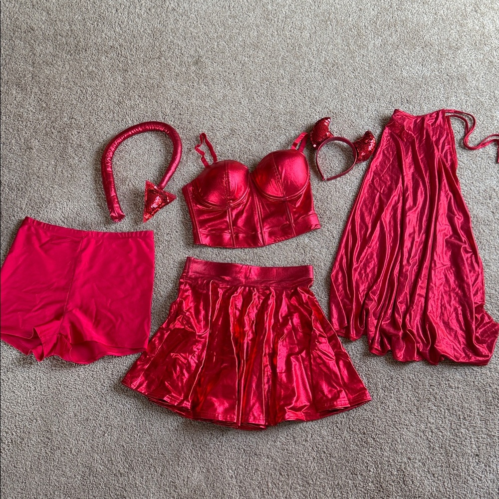 Red Devil Costume Set
